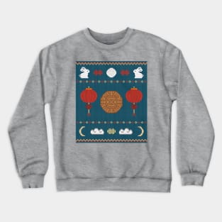 Mid Autumn Festival Knit Crewneck Sweatshirt